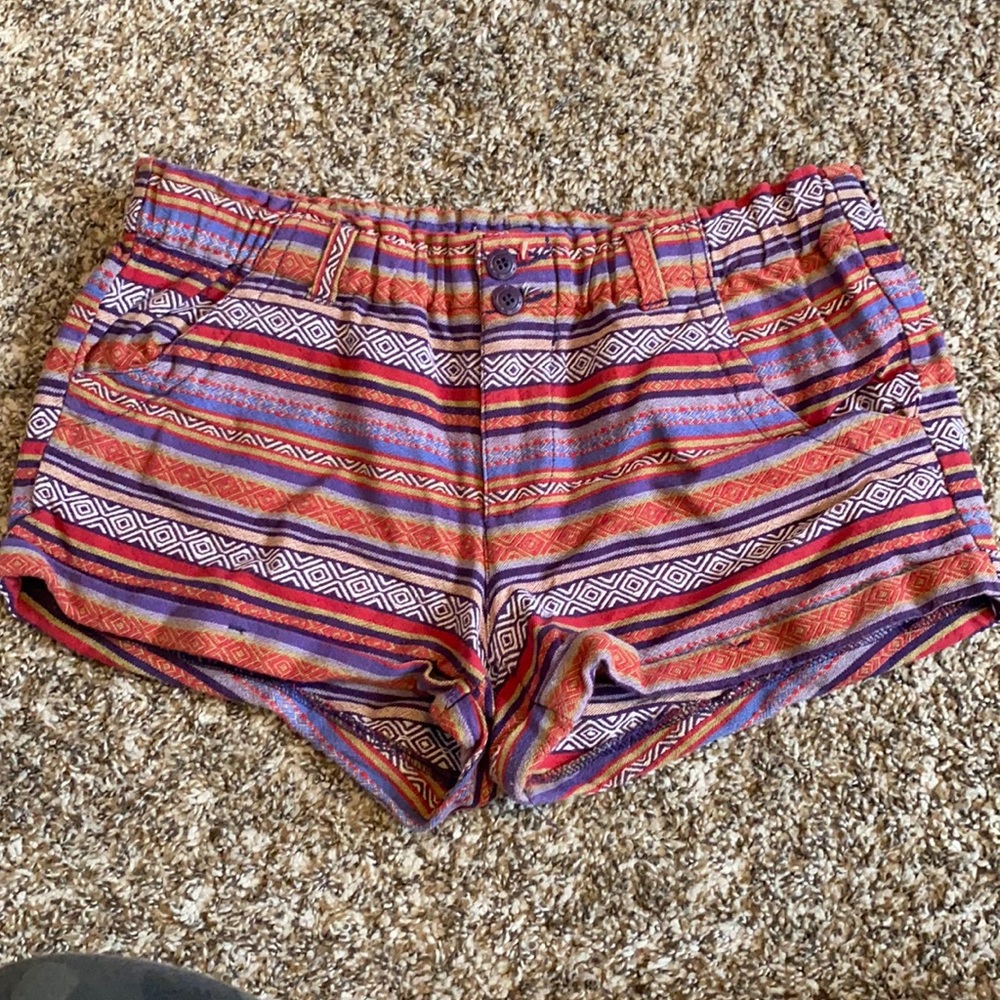 Fun Printed Stretchy Shorts